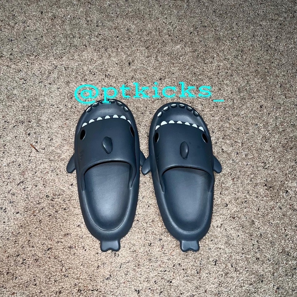 Shark slippers
